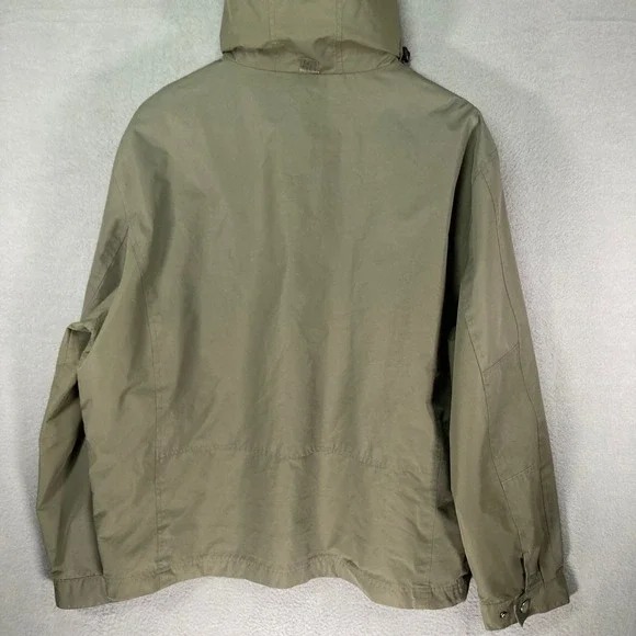 London Fog Men's‎ Green Full Zip Hooded Lightweight Jacket XL Made in Vietnam - Picture 2 of 10